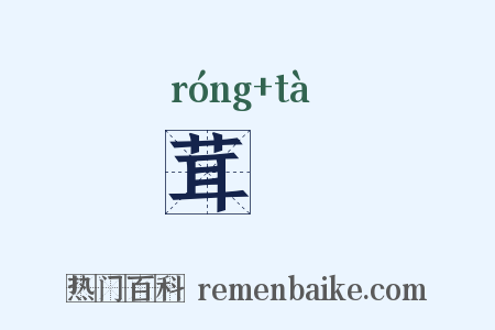 茸阘是什么意思的图片
